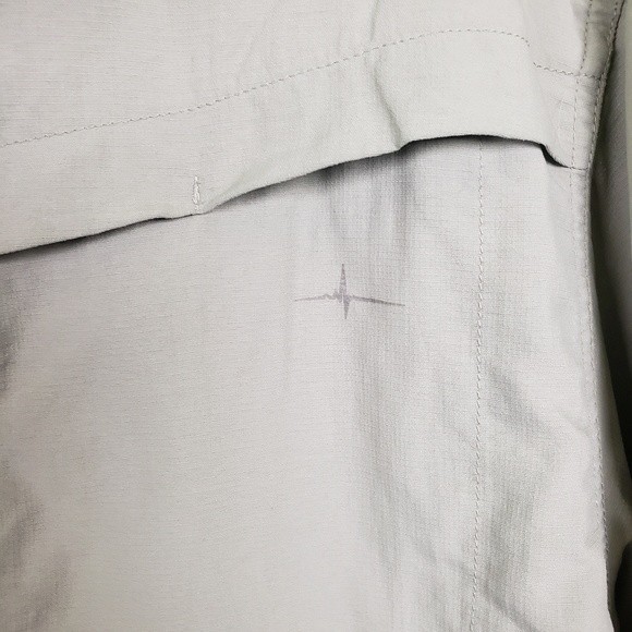 Habit mens outdoor nylon performance button up shirt size medium - Picture 2 of 9